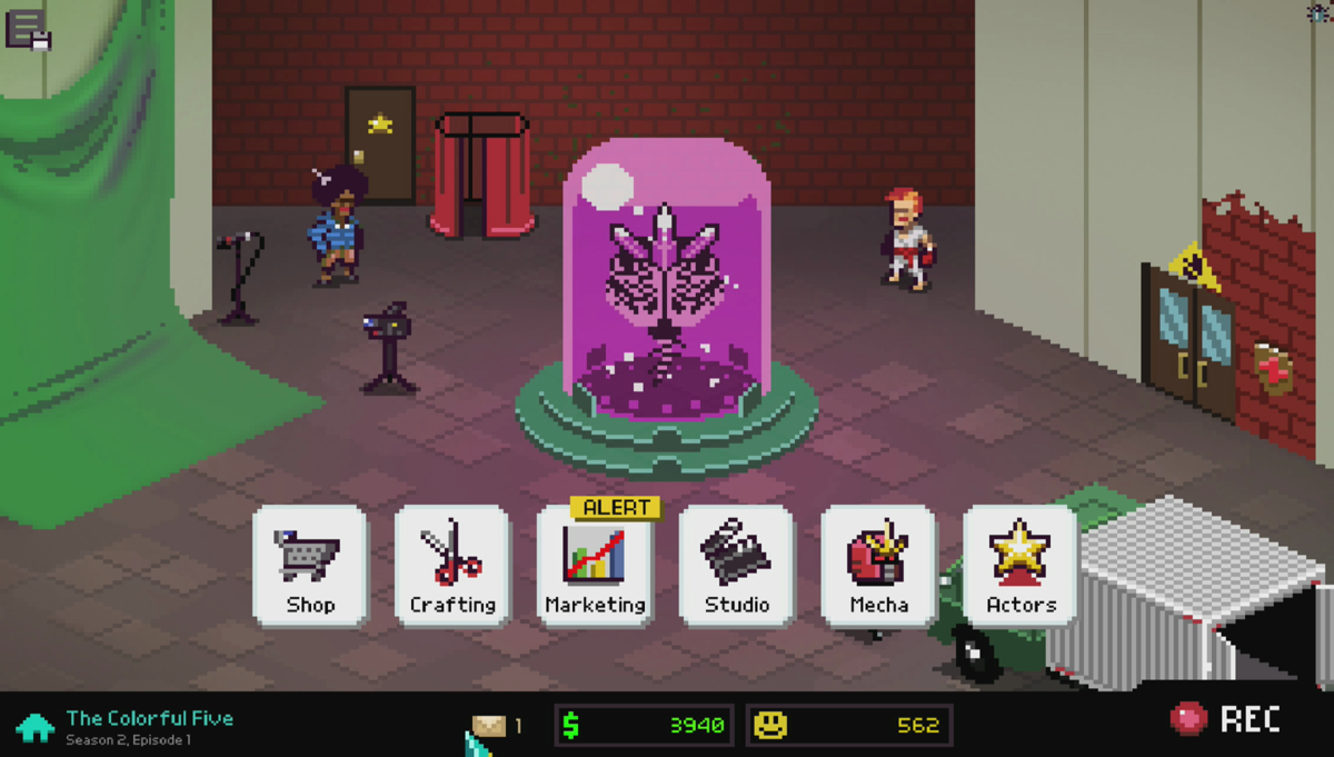 Chroma Squad screenshot 2 for Nintendo Switch